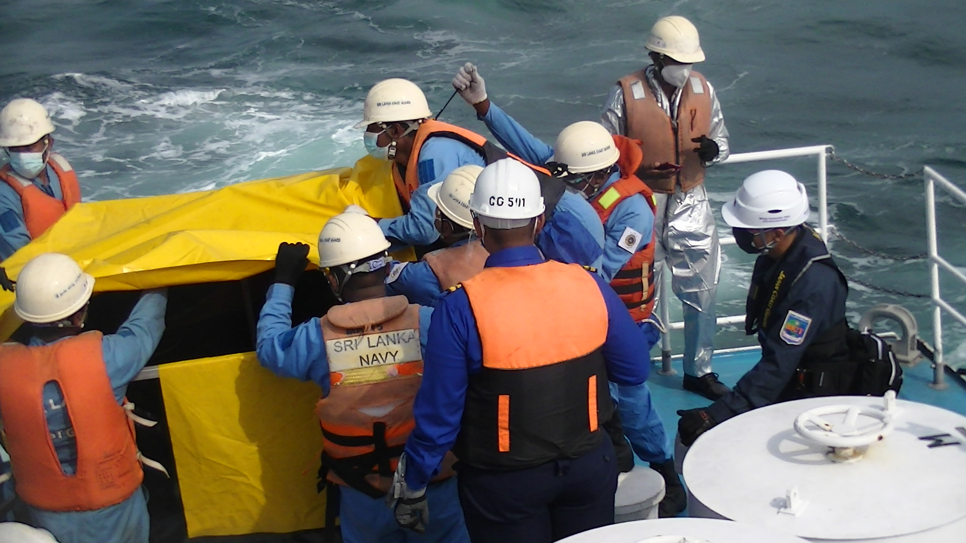 Oil spill response training