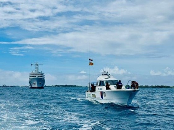 Navigation & VHF Exercise by using vessels