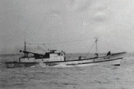 昭和45年4月14日(兵庫県城崎郡竹野町切浜沖)