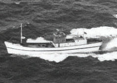 昭和46年10月2日(鹿児島県指宿郡頴娃町馬渡海岸沖)