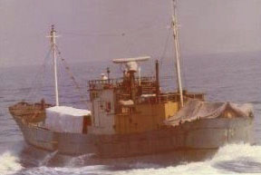 昭和52年7月23日(福岡県宗像郡大島村沖ノ島沖)