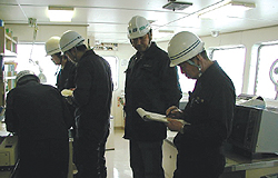 ���ۑD���E�`�p�ۈ��@�Ɋ�Â����������̗l�q