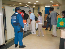 旅客船への警乗