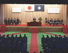 卒業式(小泉前首相祝辞)