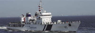 インド沿岸警備隊巡視船「SAGAR」