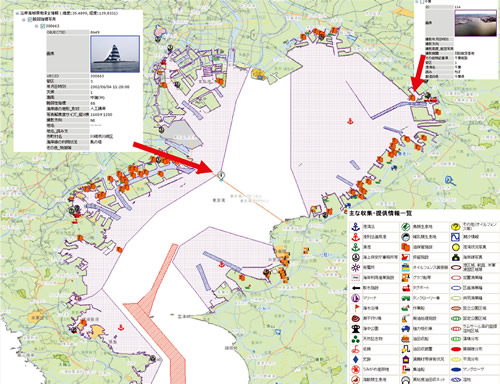 ���݊C����ۑS���̕\����