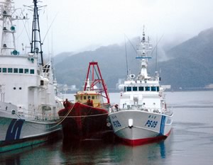 覚せい剤の密輸に関与した外国船舶