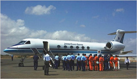 ガルフVと訓練参加者