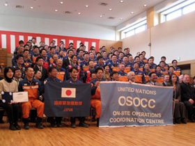 能力評価受検時の全体集合写真