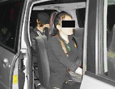 逮捕された密入国者