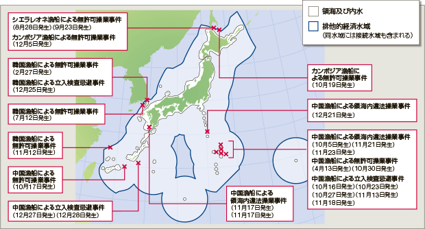 ����26�N�̊O�����D�ɂ�鋙�Ɗ֌W�@�߈ᔽ�ʒu