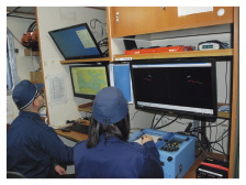 ���ʑD�ɂ�钲���̗l�q