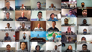 Capacity Building Executive Programme 2021�̗l�q�@�o�T�FReCAAP�|ISC