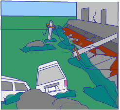 �ЊQ���̒�d